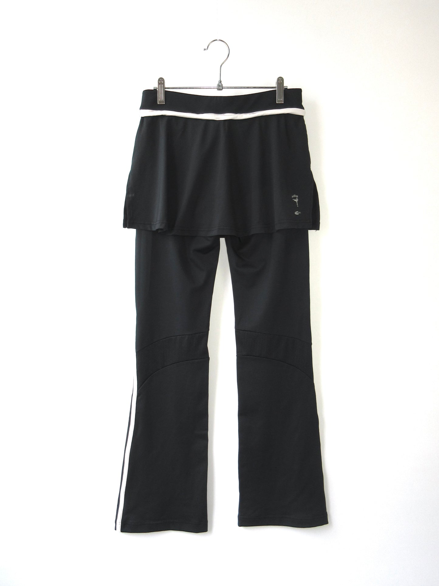 adidas skirt layered pants