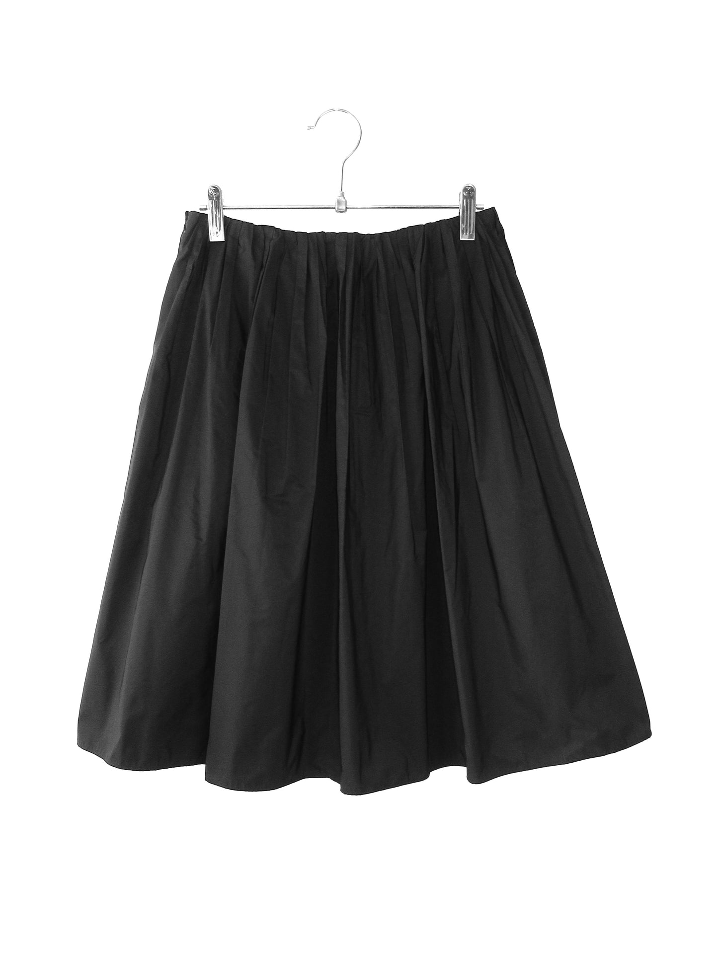 balloon midi skirt