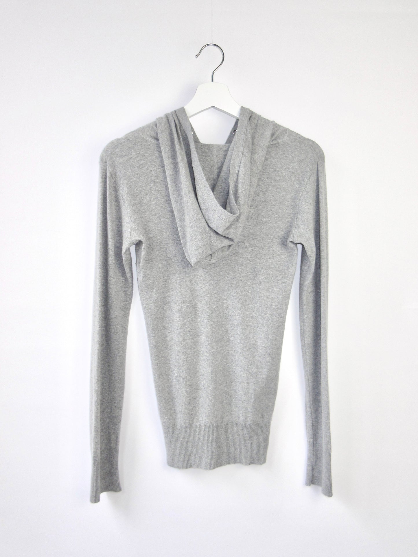 agnes b. angora hoodie top