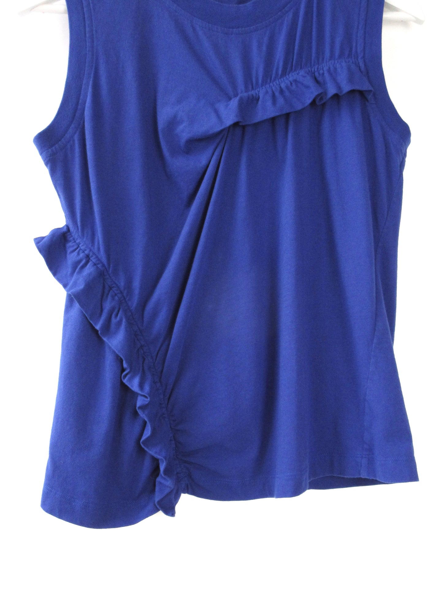 MARNI blue sleeveless top