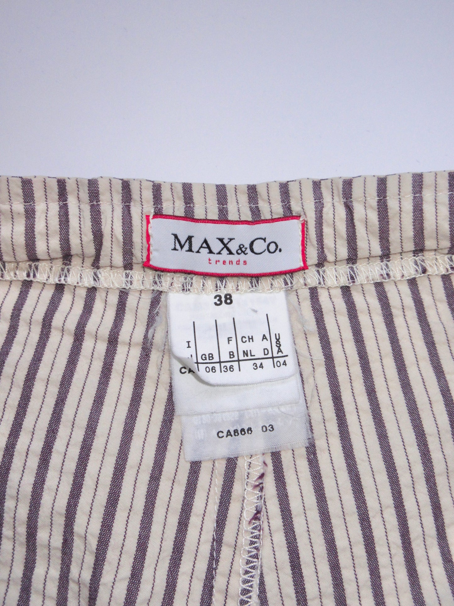 【used】Max&Co. stripe pants