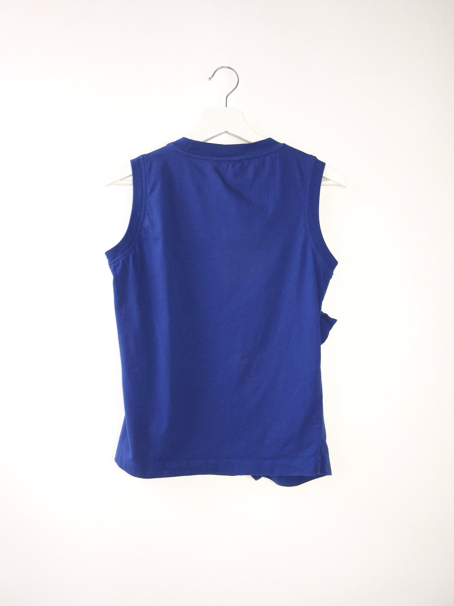 MARNI blue sleeveless top