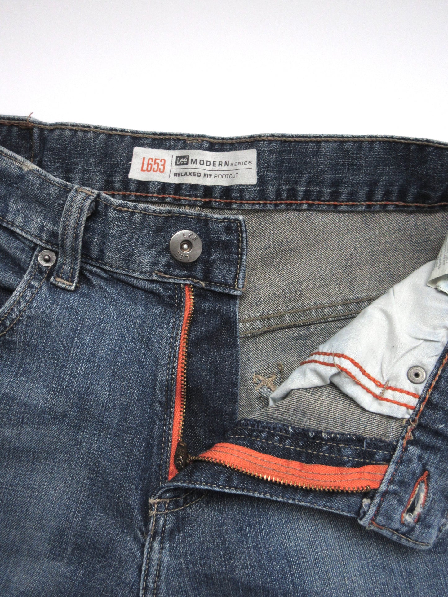 Lee wide straight denim