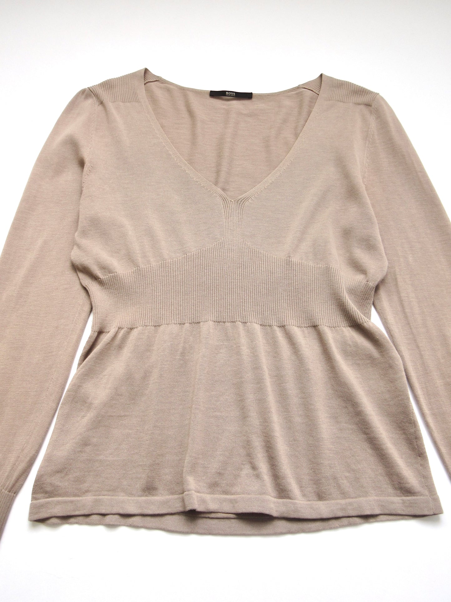 HUGO BOSS pink beige design top