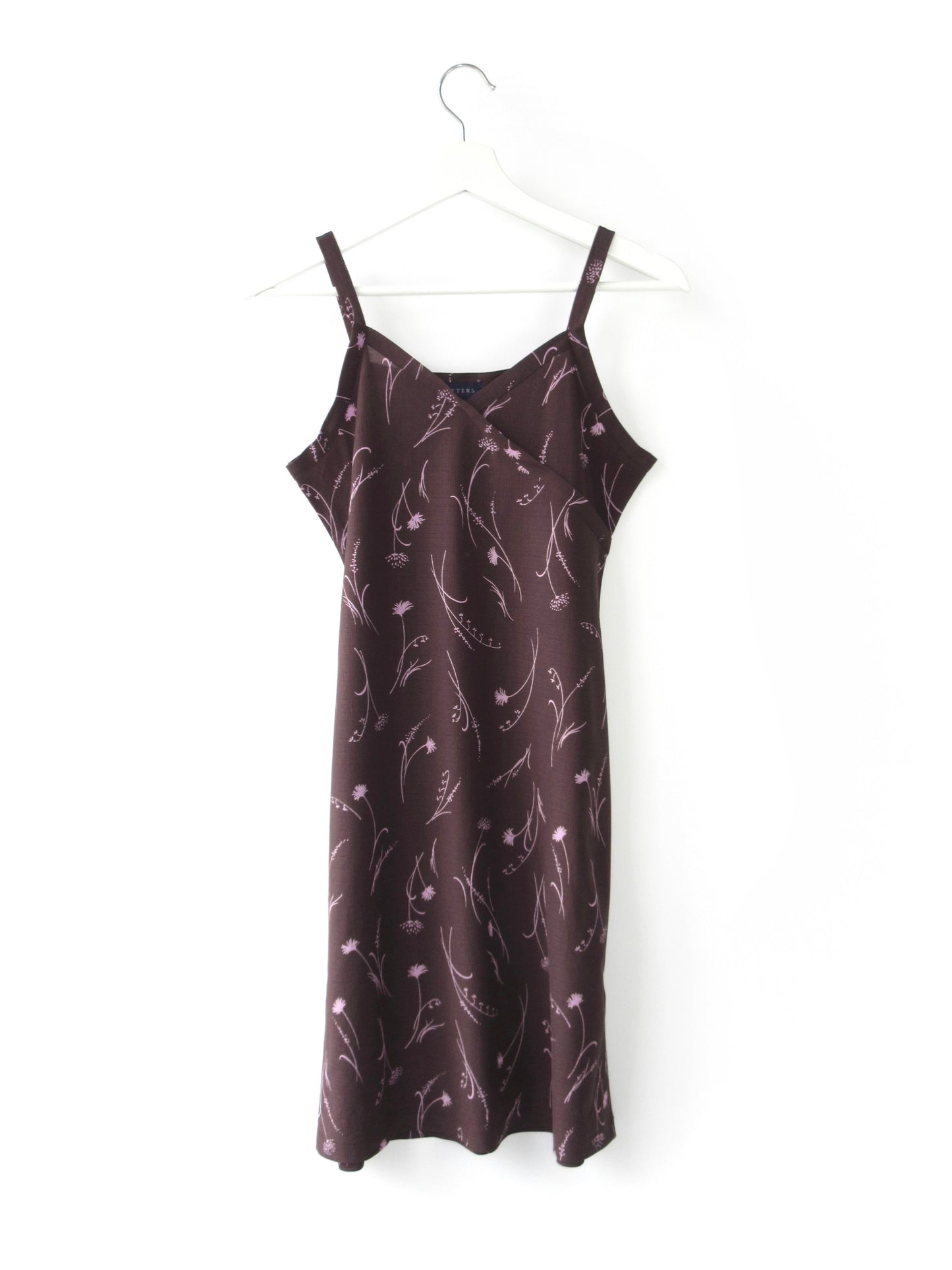 【used】flower pattern camisole dress