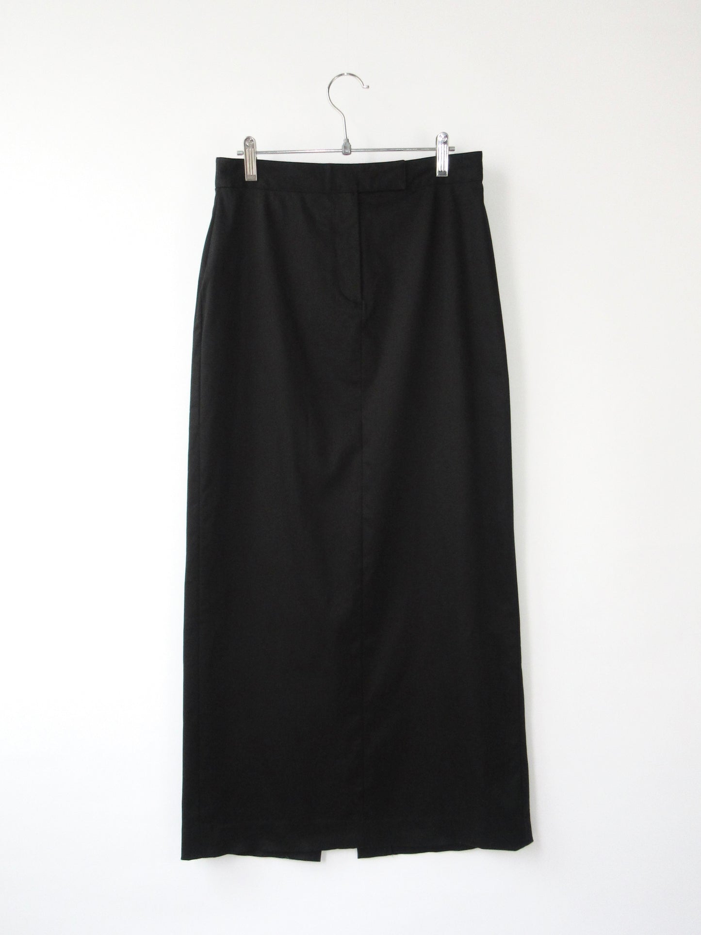 DKNY black long skirt