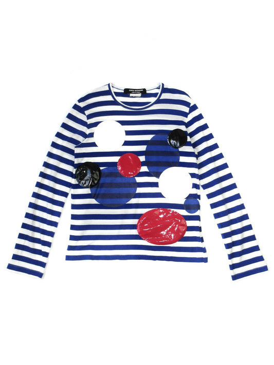 JUNYA WATANABE stripe×dots long sleeve