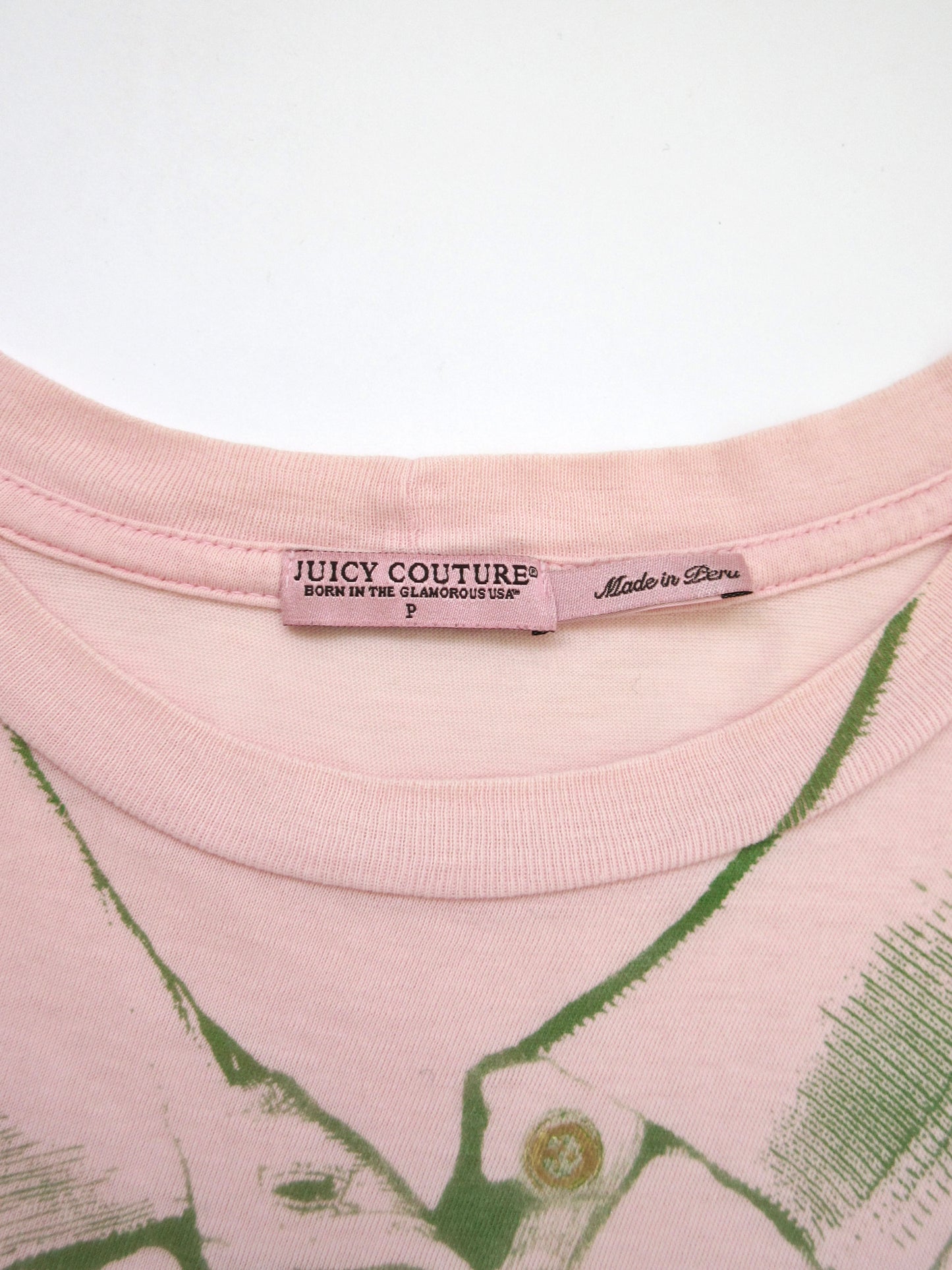 JUICY COUTURE collar print t-shirt