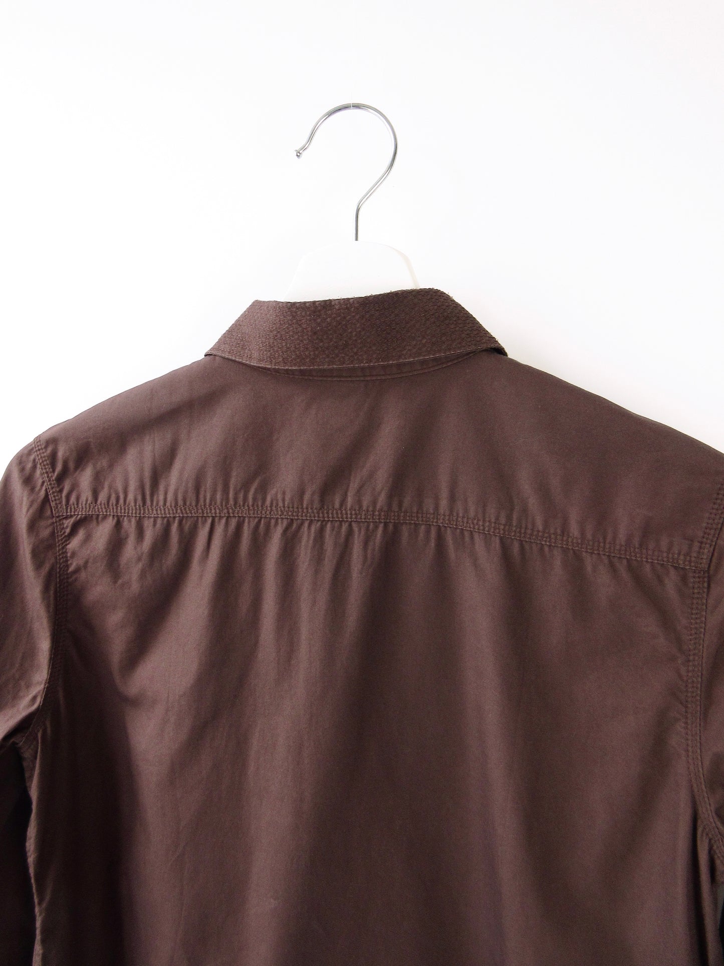 brown detail shirt