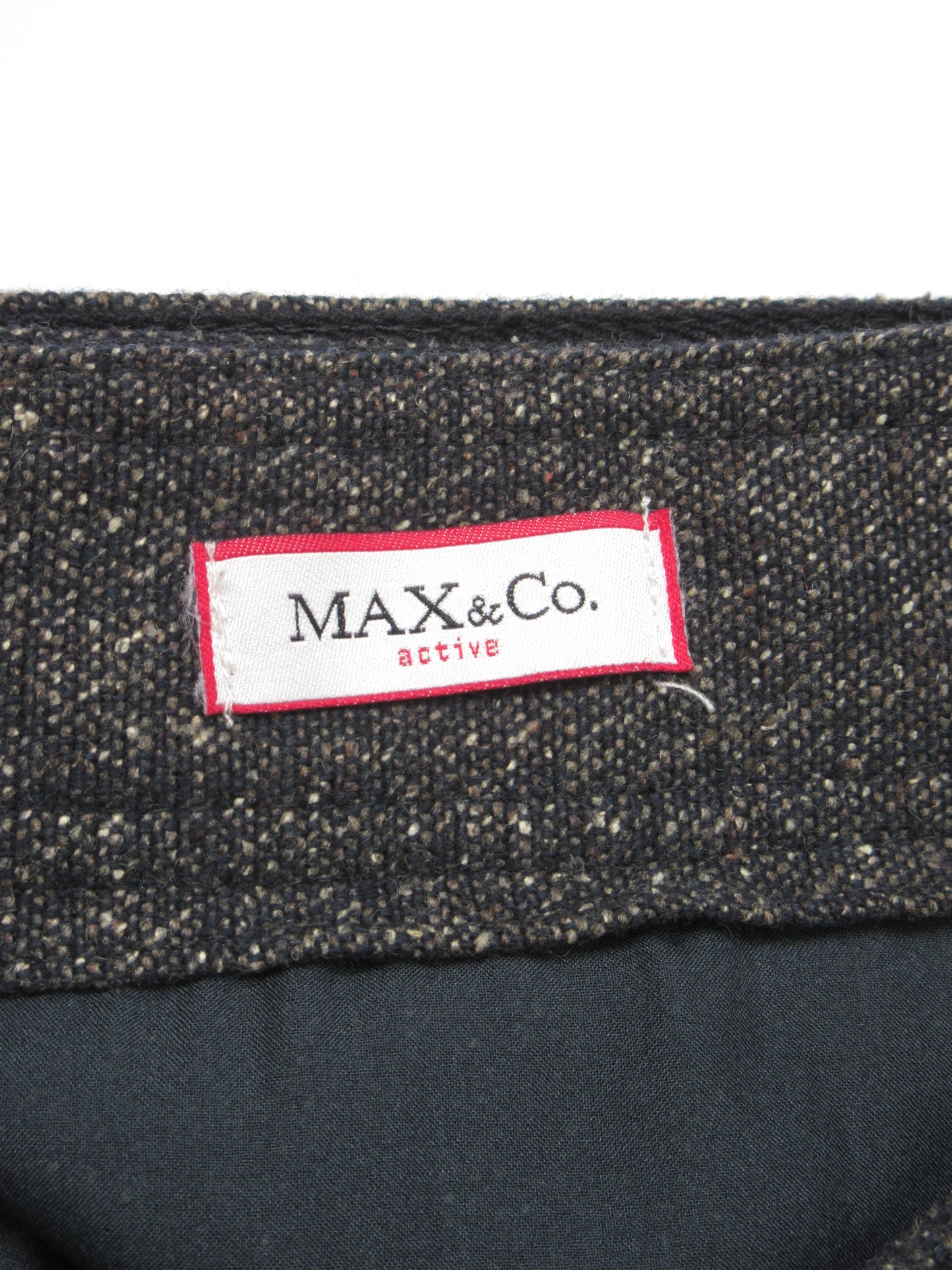 MAX&Co. navy wool skirt