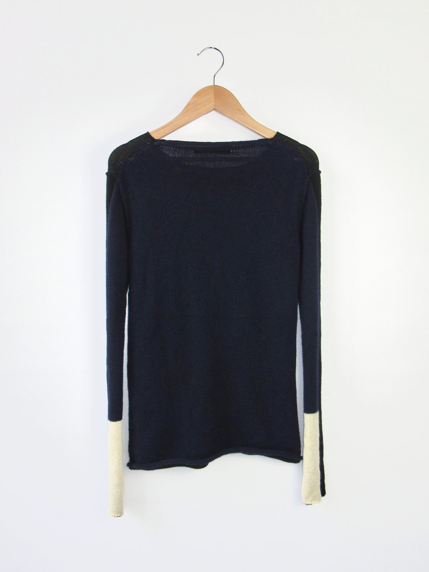 Y's COMPOSITION:SEE ATTACHED LABEL patchwork knit top