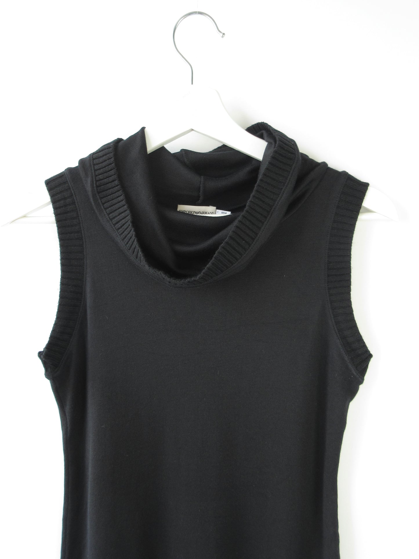 EMPORIO ARMANI cowl neck top