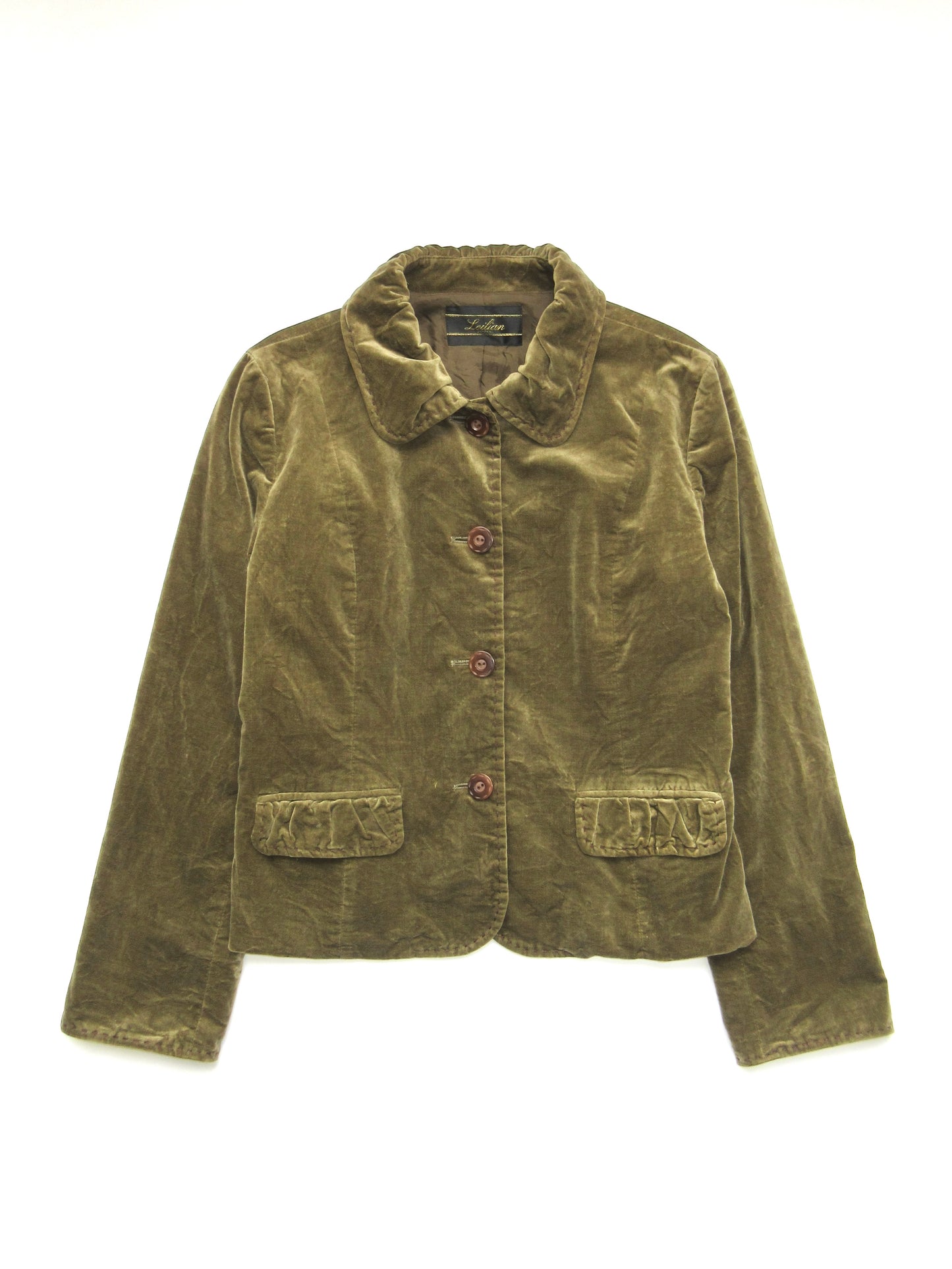 【used】moss green jacket