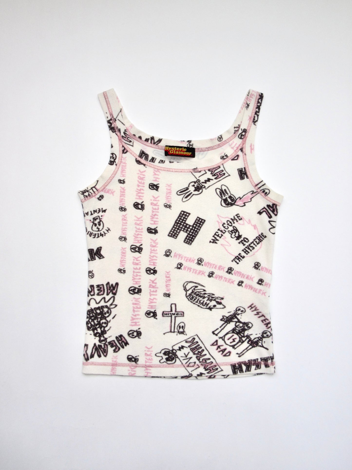 Hysteric Glamour graphics tank top