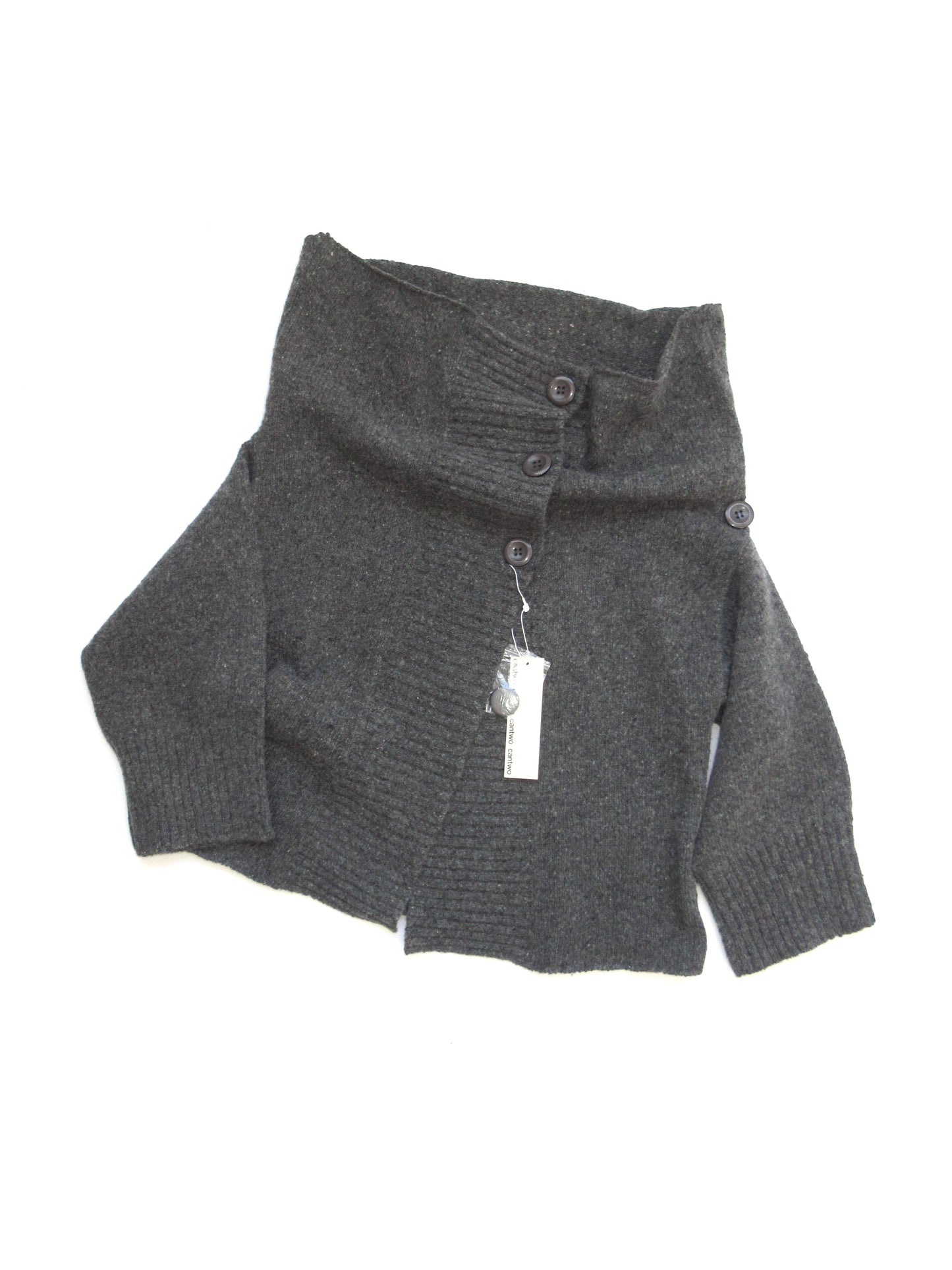 【used】unique design cardigan