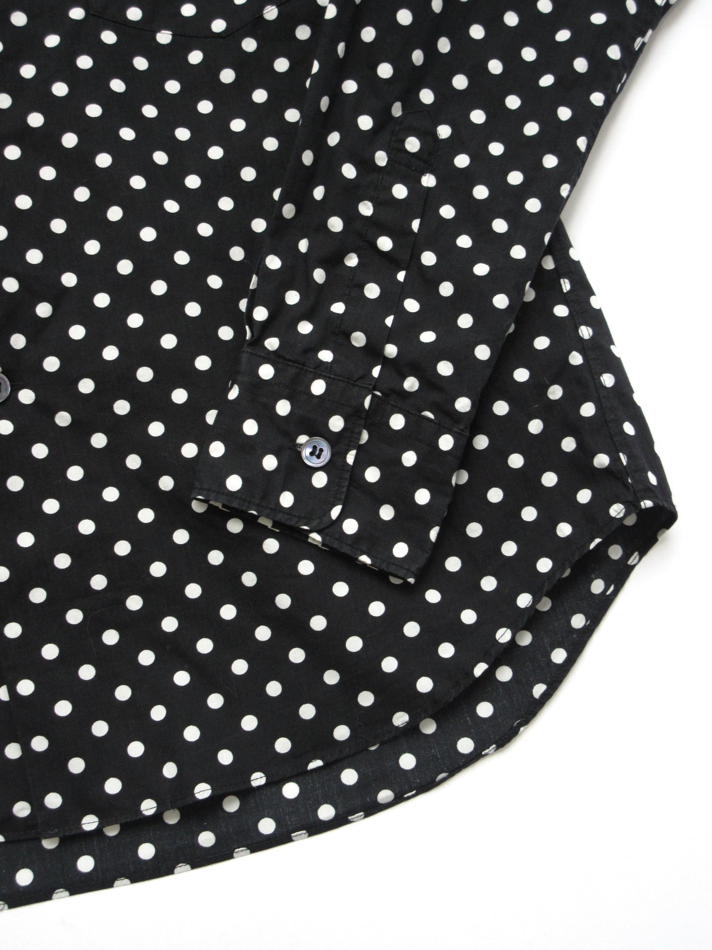 H&M COMME des GARÇONS dot blouse