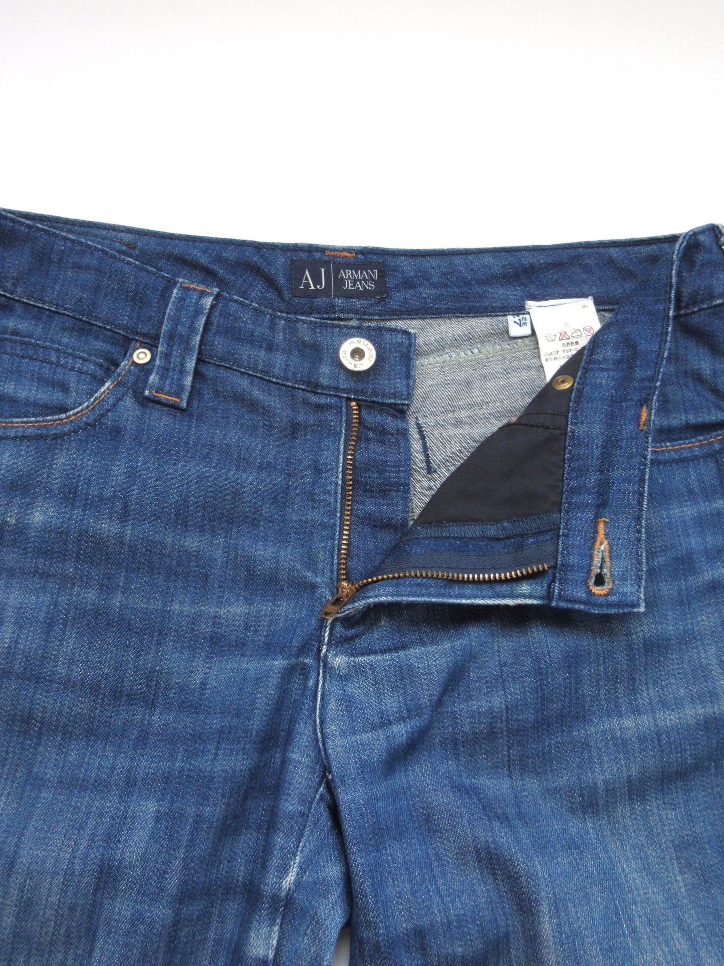 ARMANI JEANS blue denim pants