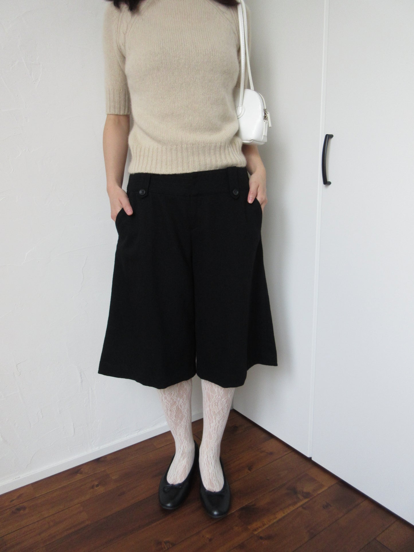 wool bermuda pants