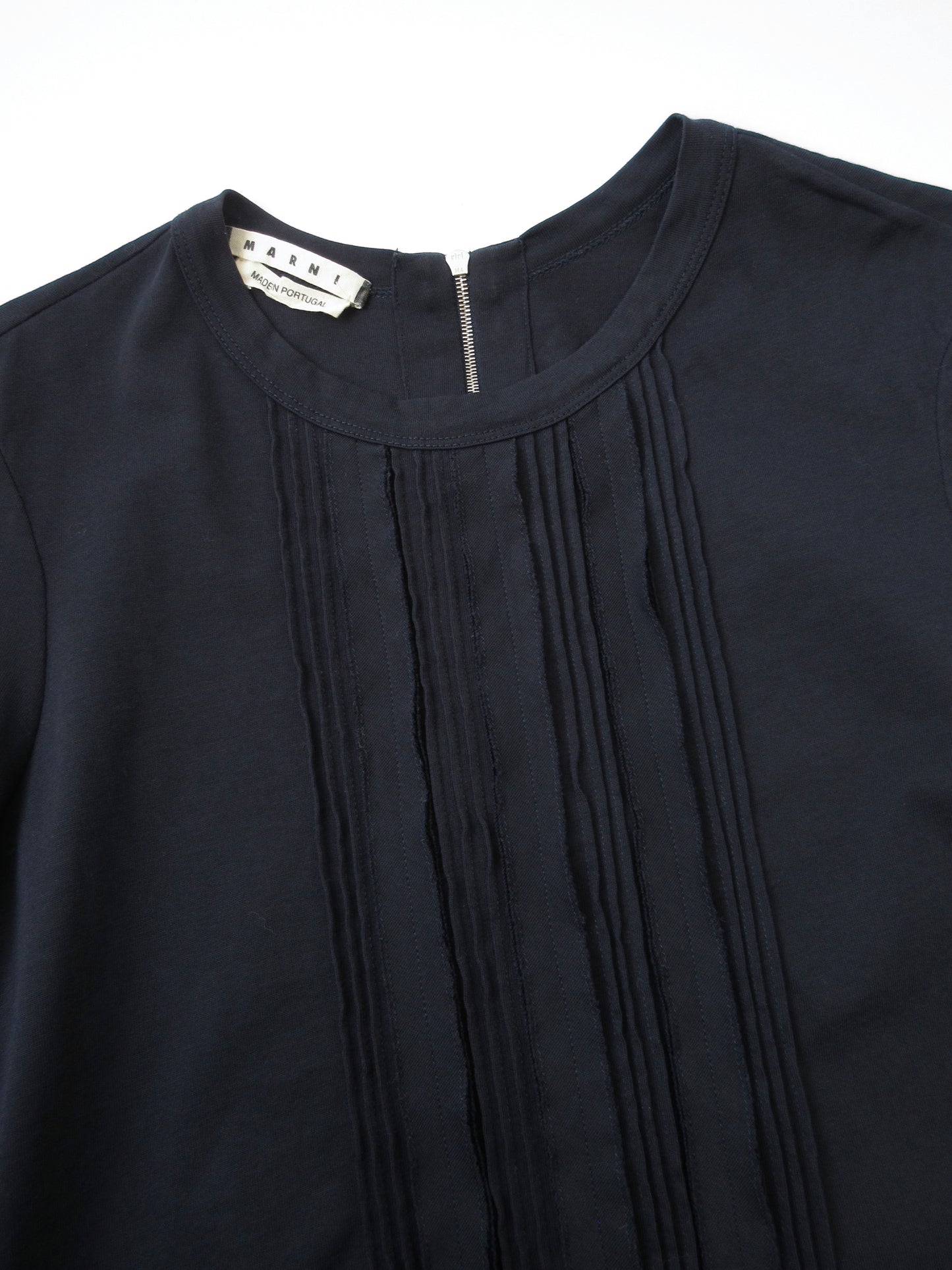 【used】MARNI pin tuck top