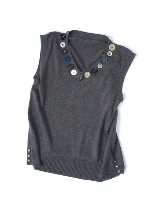22 reincarnation knit vest