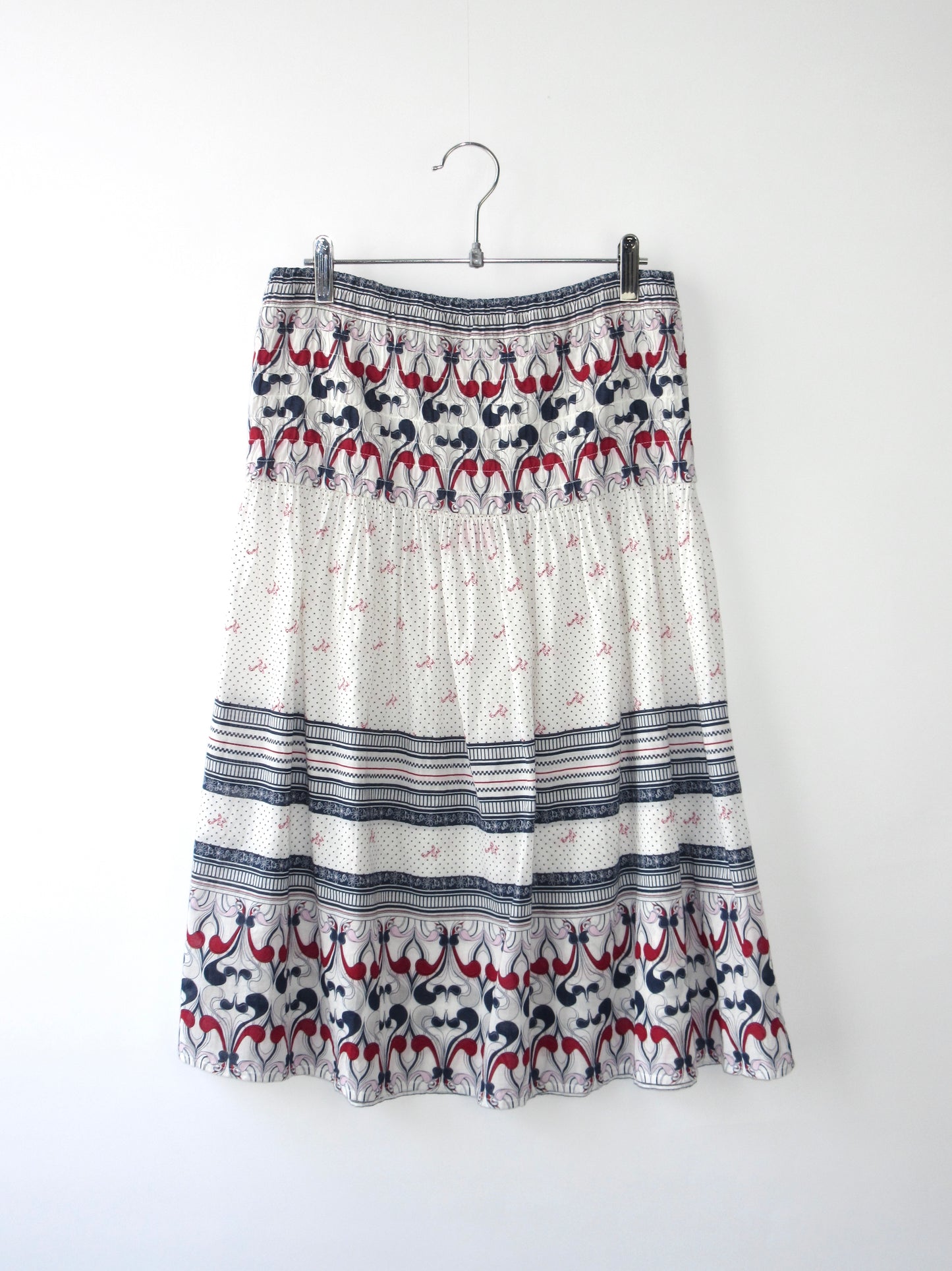 tommy girl ethnic pattern skirt