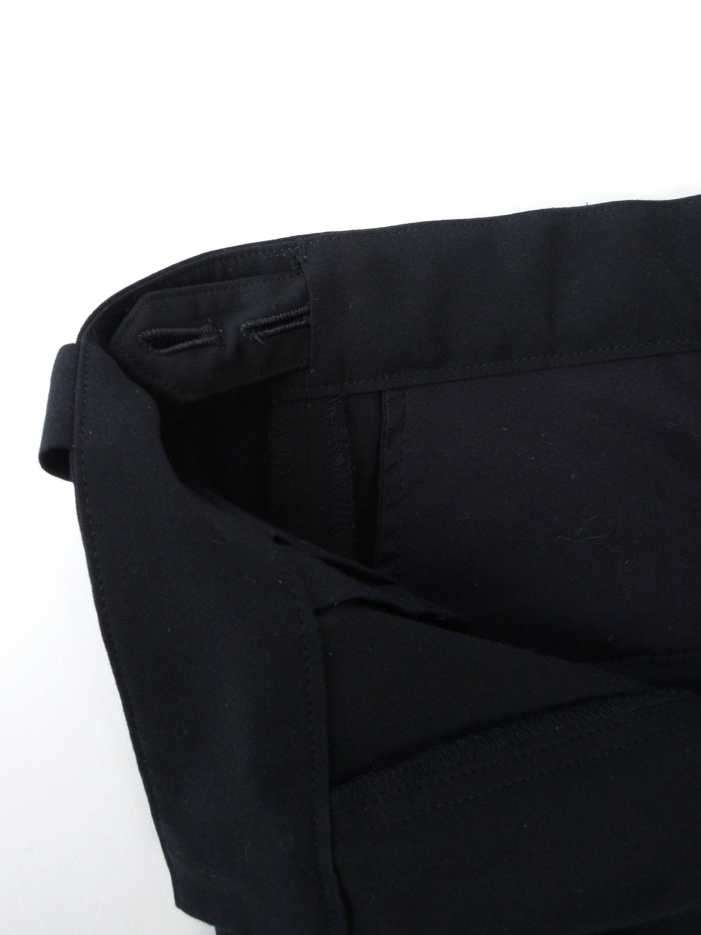 dark navy two tuck wide pants