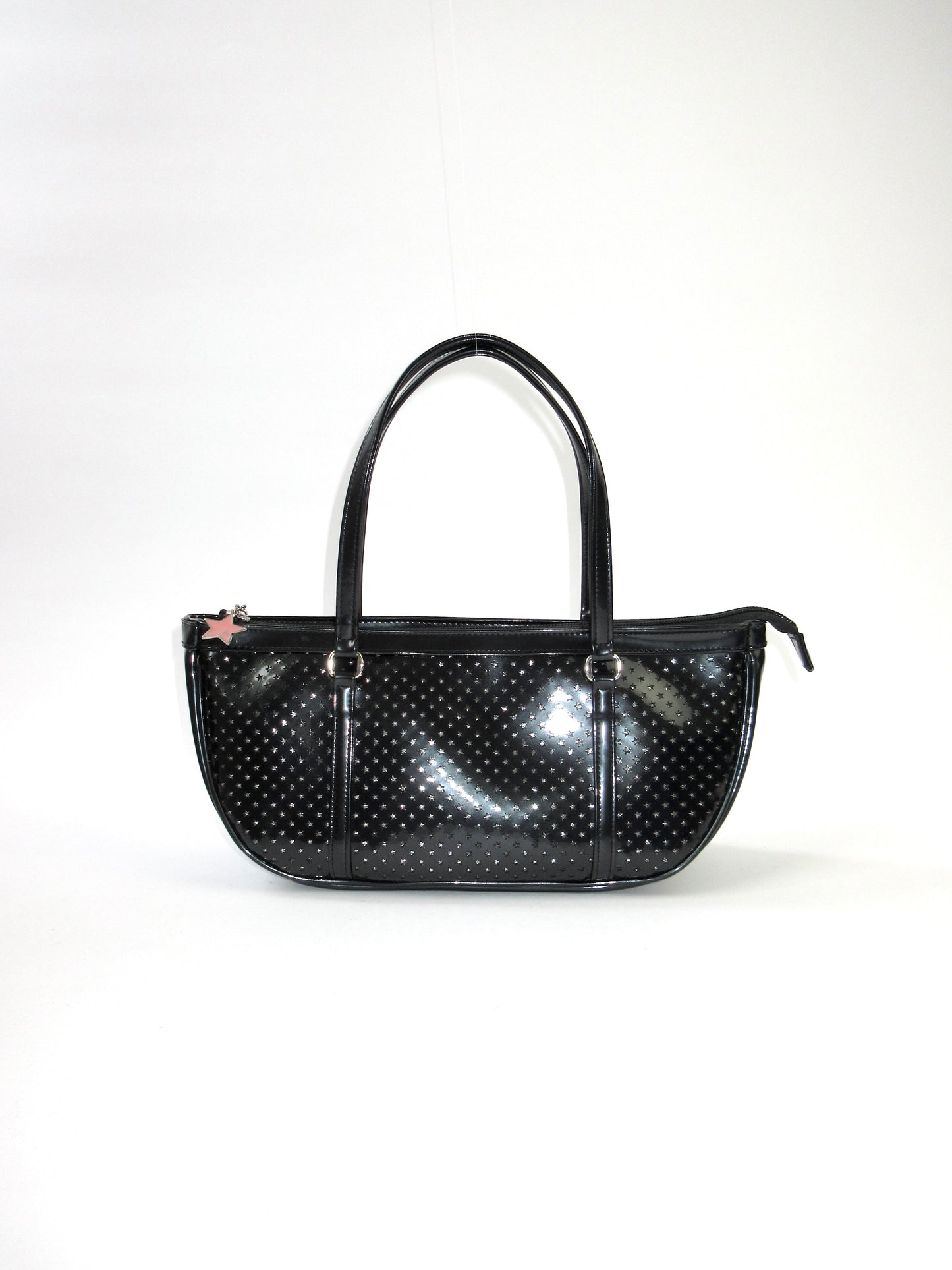 【used】agnes b. VOYAGE  little star pattern handbag