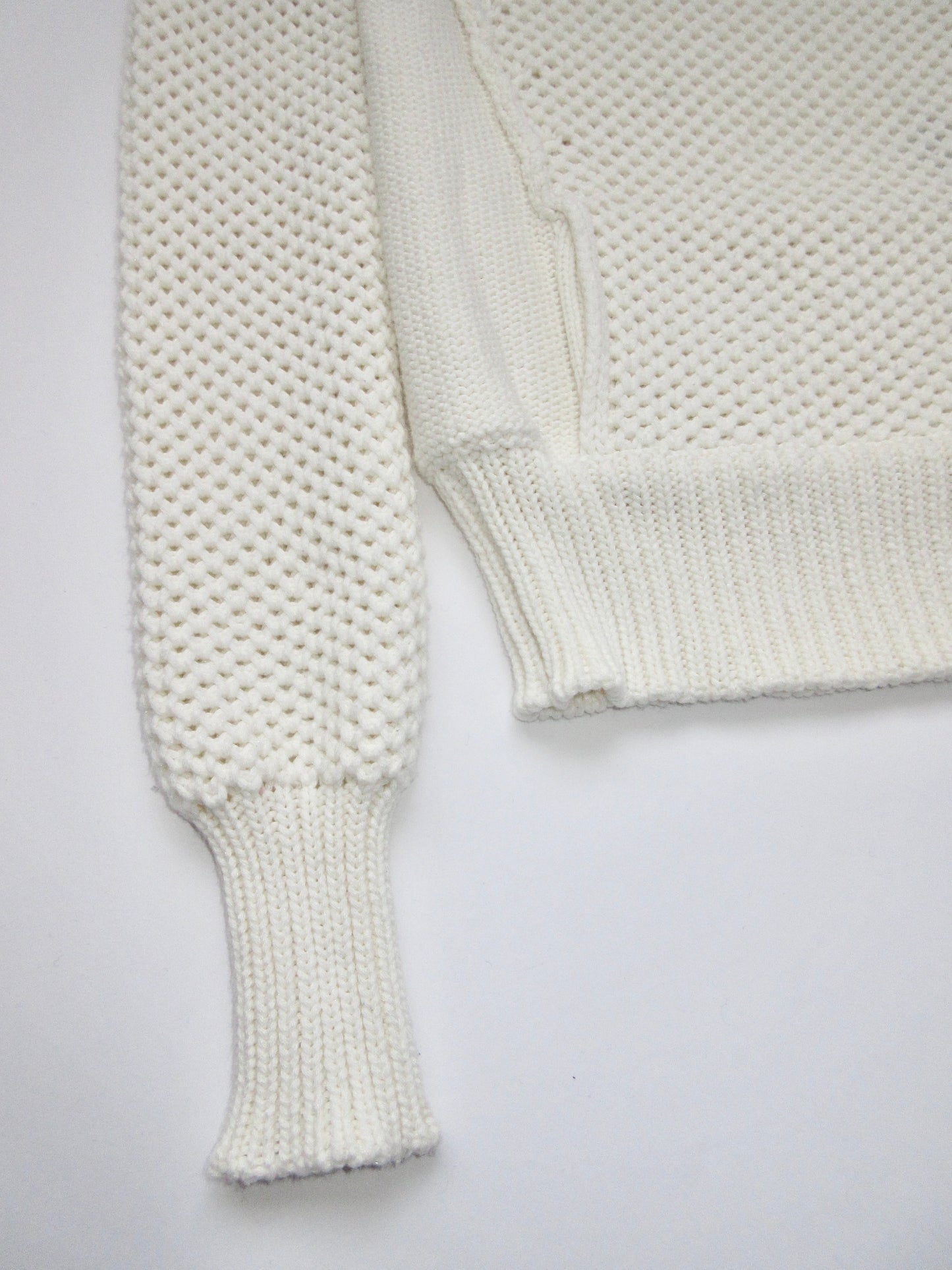 low gauge kangaroo pocket knit