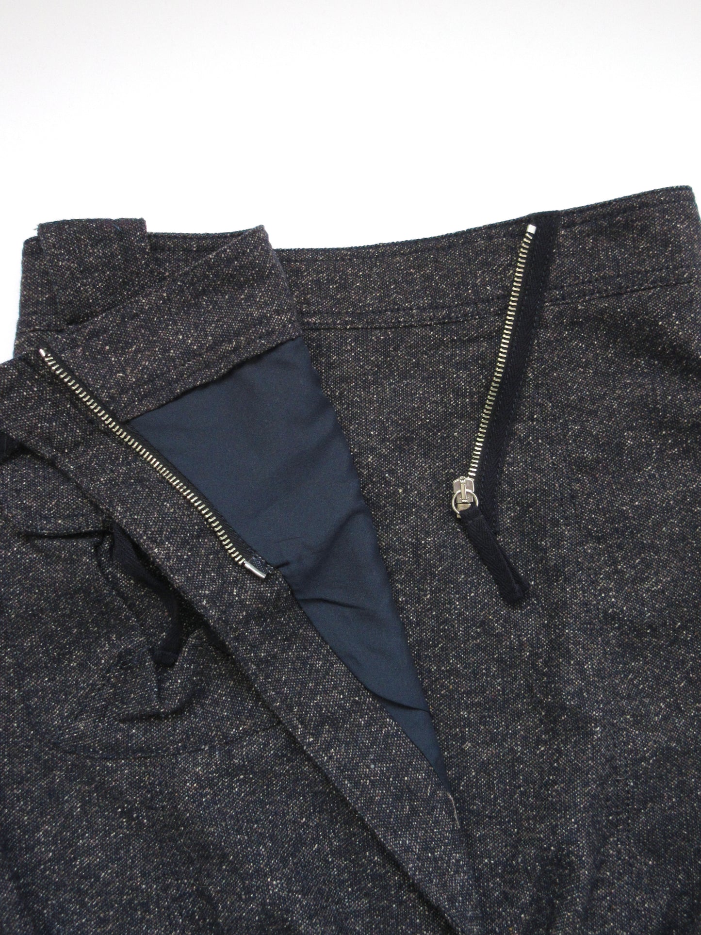 MAX&Co. navy wool skirt