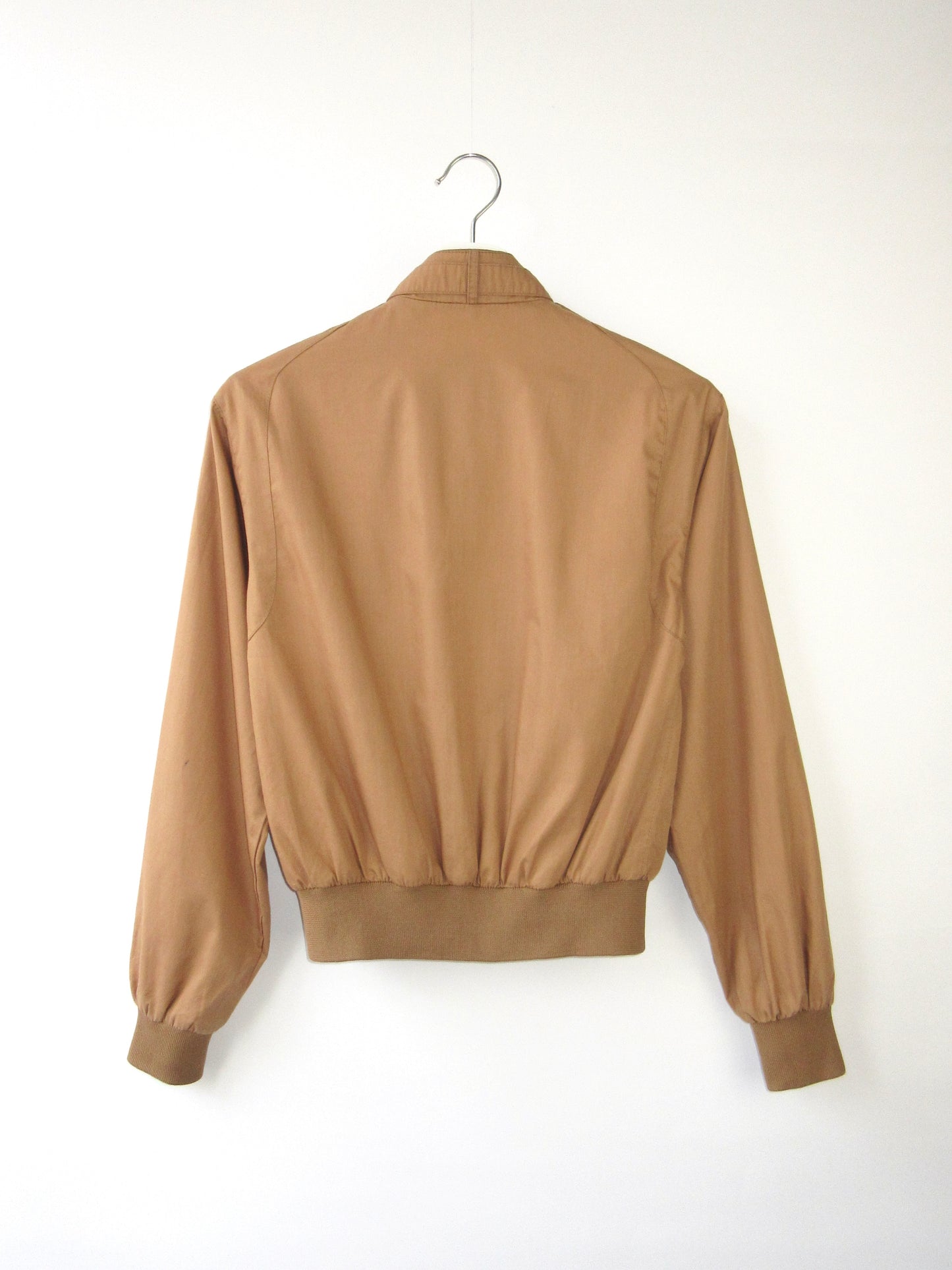 【used】camel bomber jacket