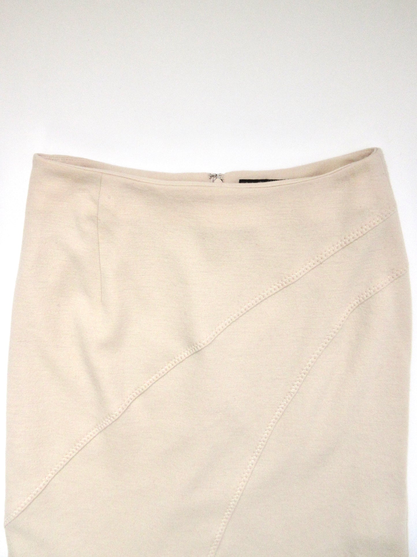 ivory stitch design skirt