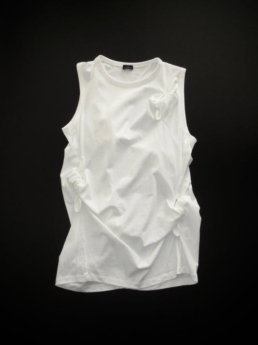 knot design sleeveless top