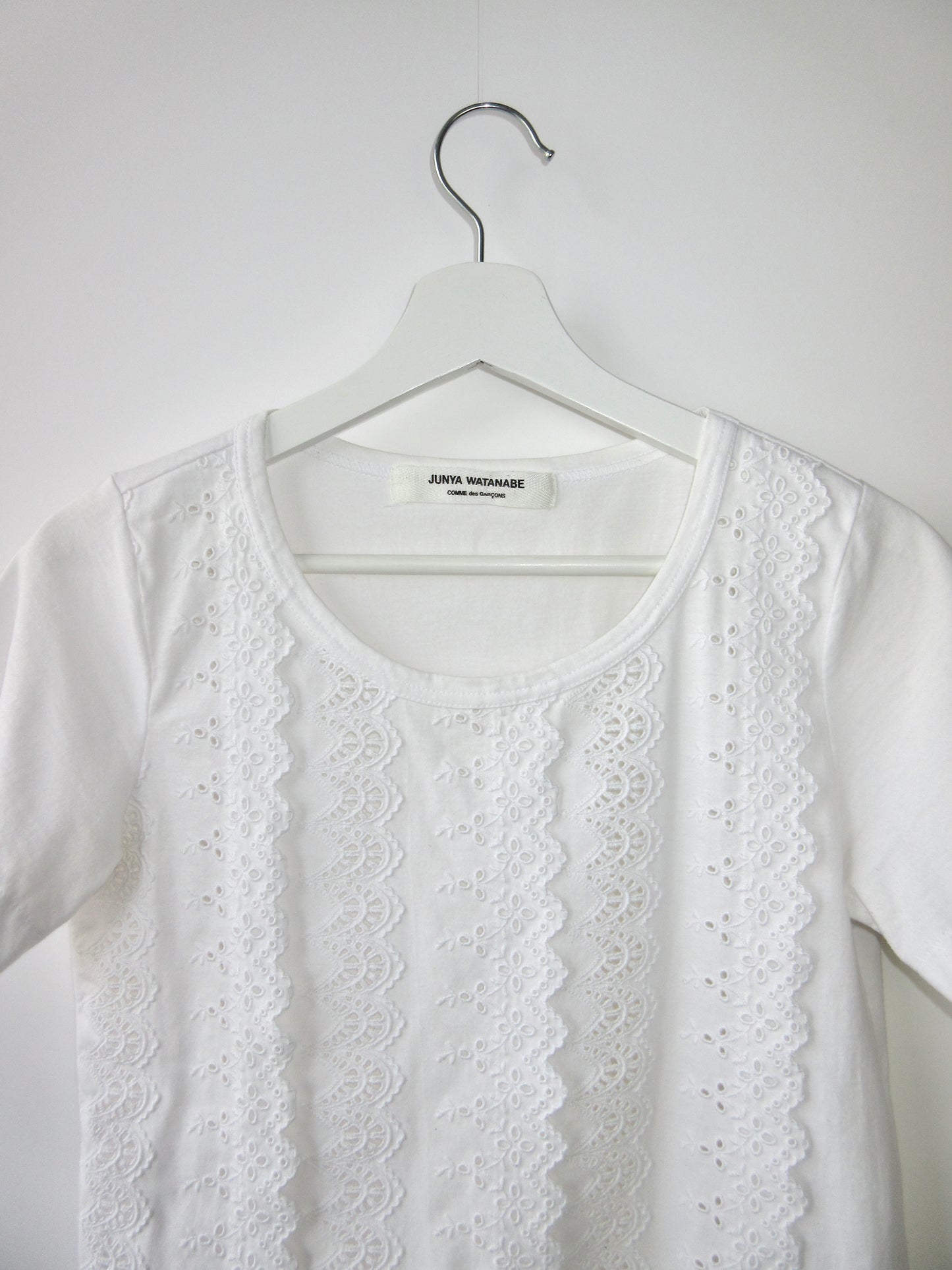 JUNYA WATANABE lace t-shirt