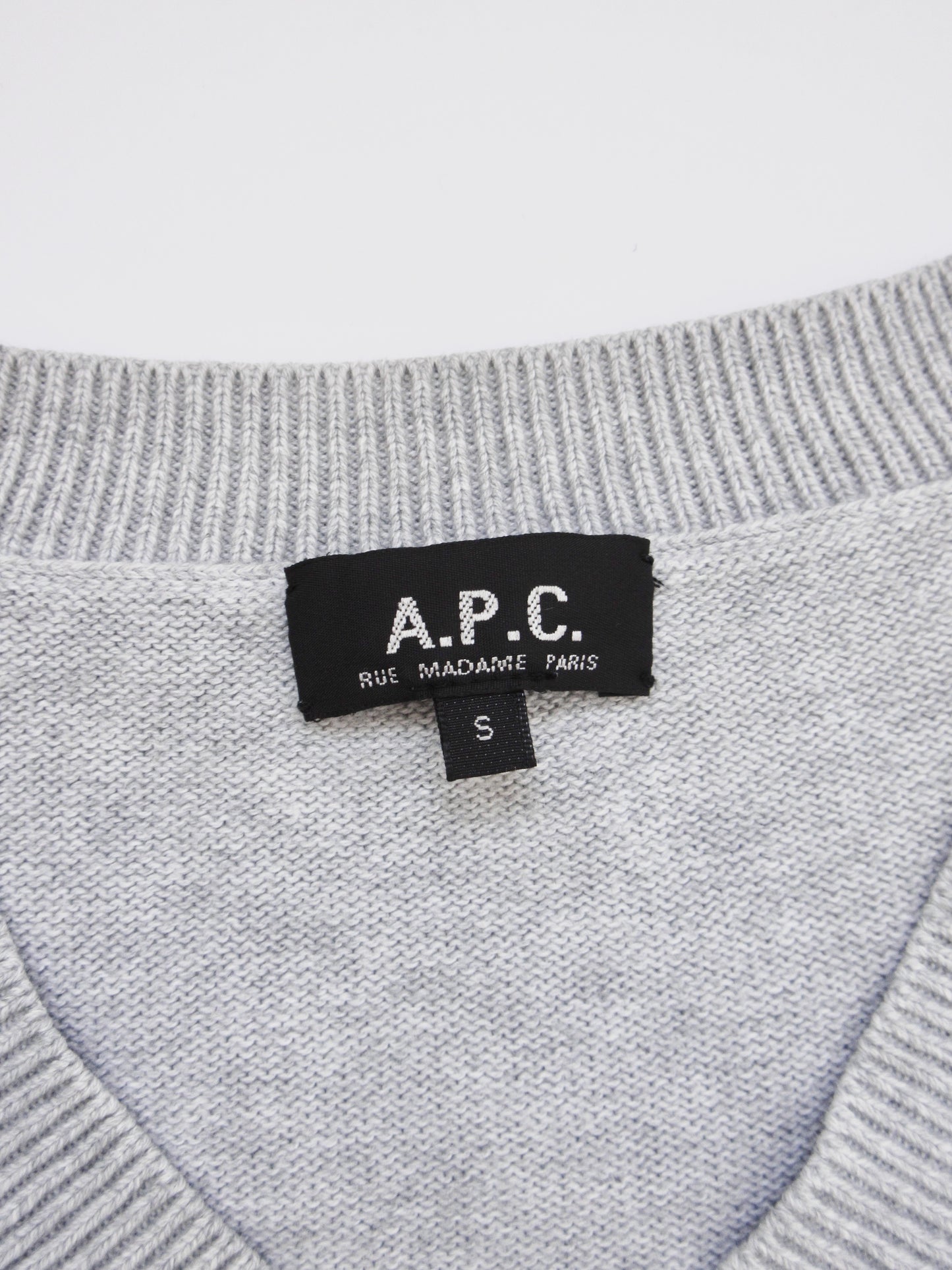 a.p.c. v-neck top