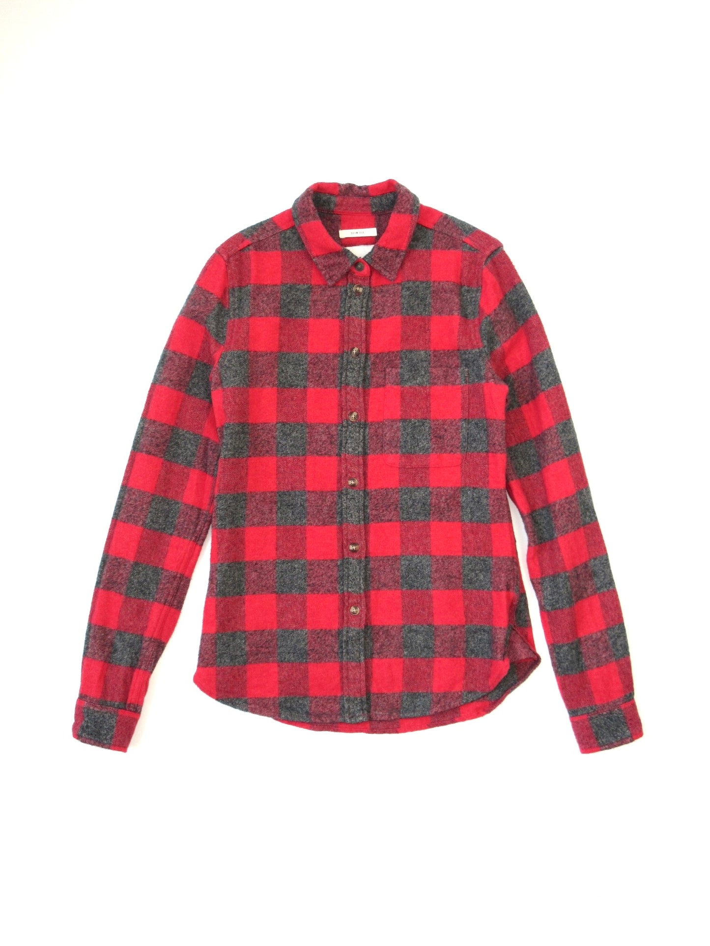 57 bow flannel shirt