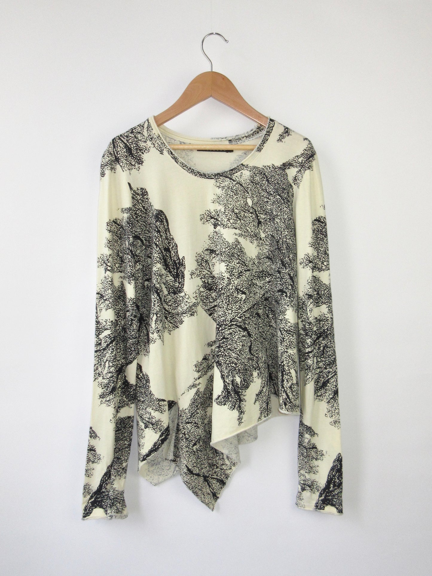 【used】asymmetry longsleeve top