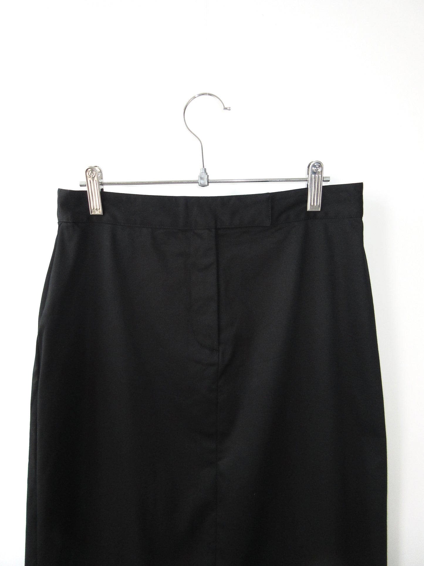 DKNY black long skirt