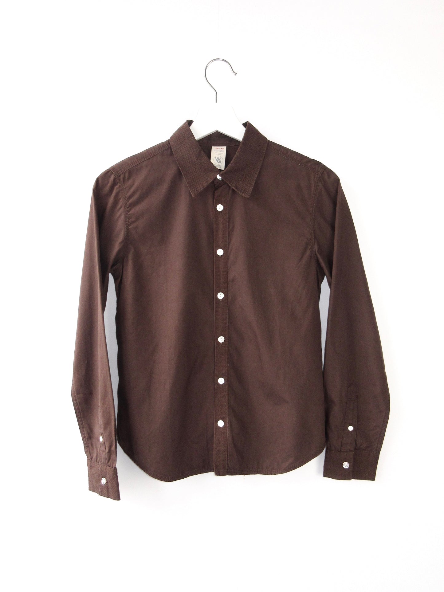 brown detail shirt