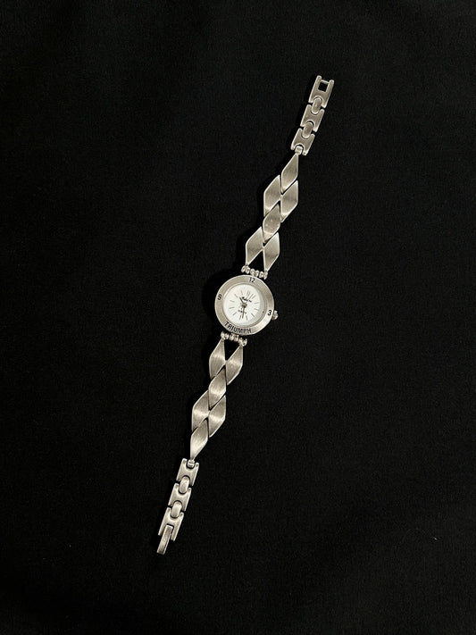 diamond shaped belt watch