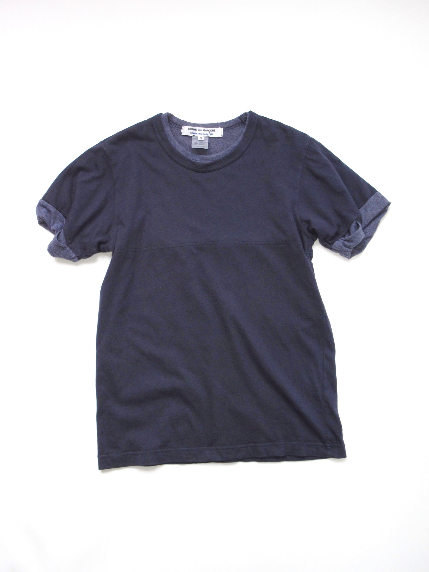 comme des garcons layered t-shirt