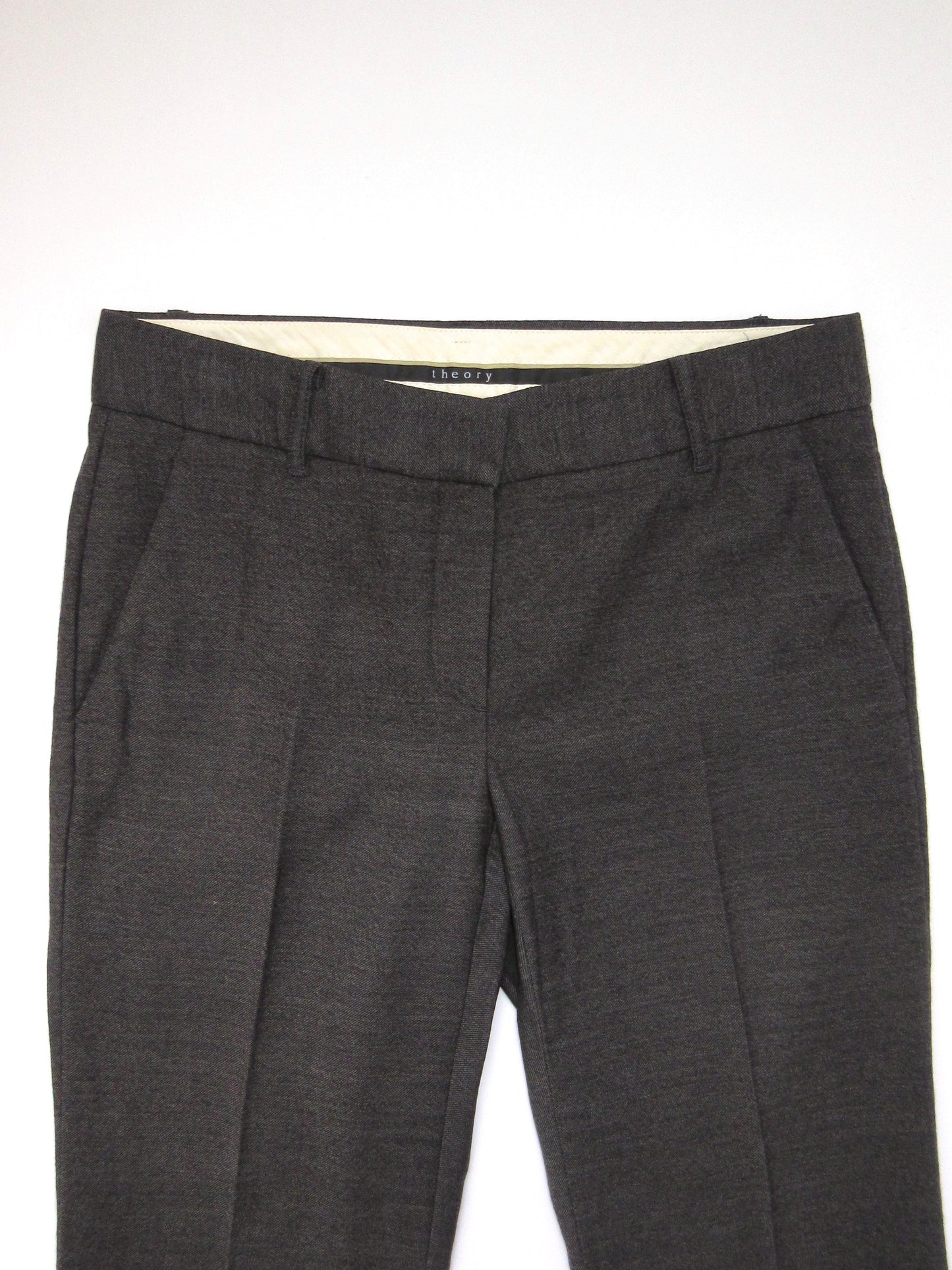 theory charcoal gray slacks