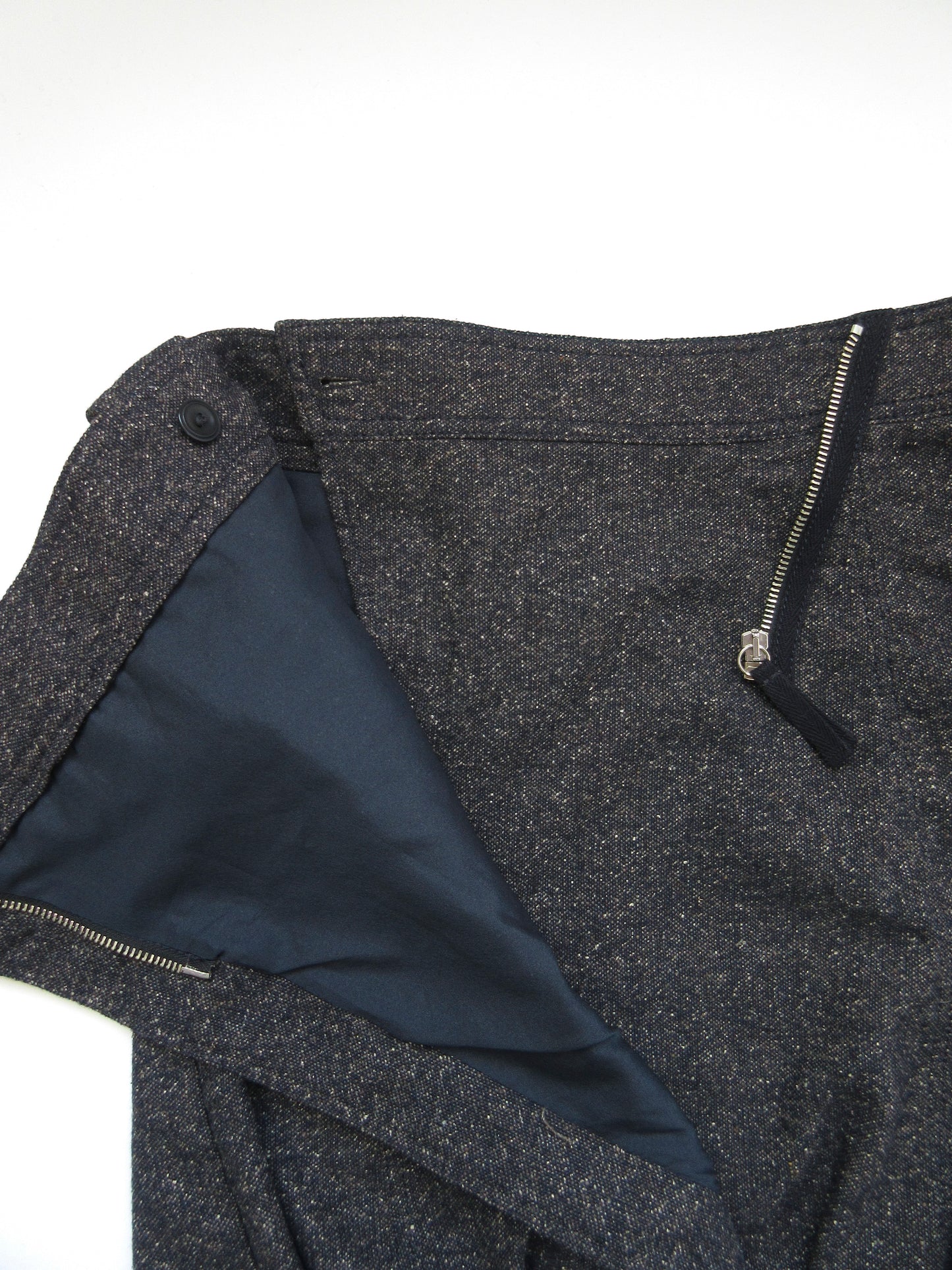 MAX&Co. navy wool skirt