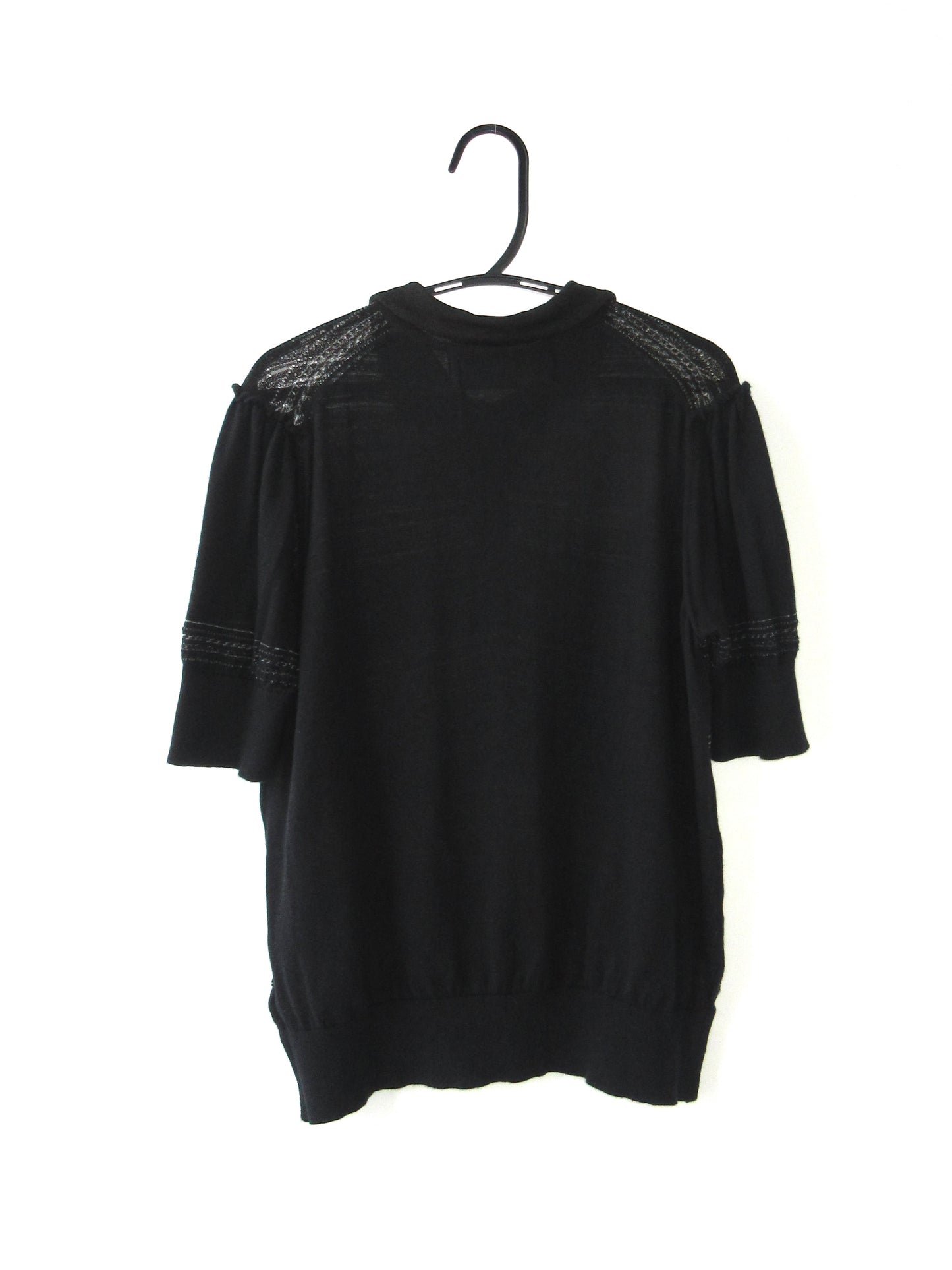 tricot comme des garcons summer knit top