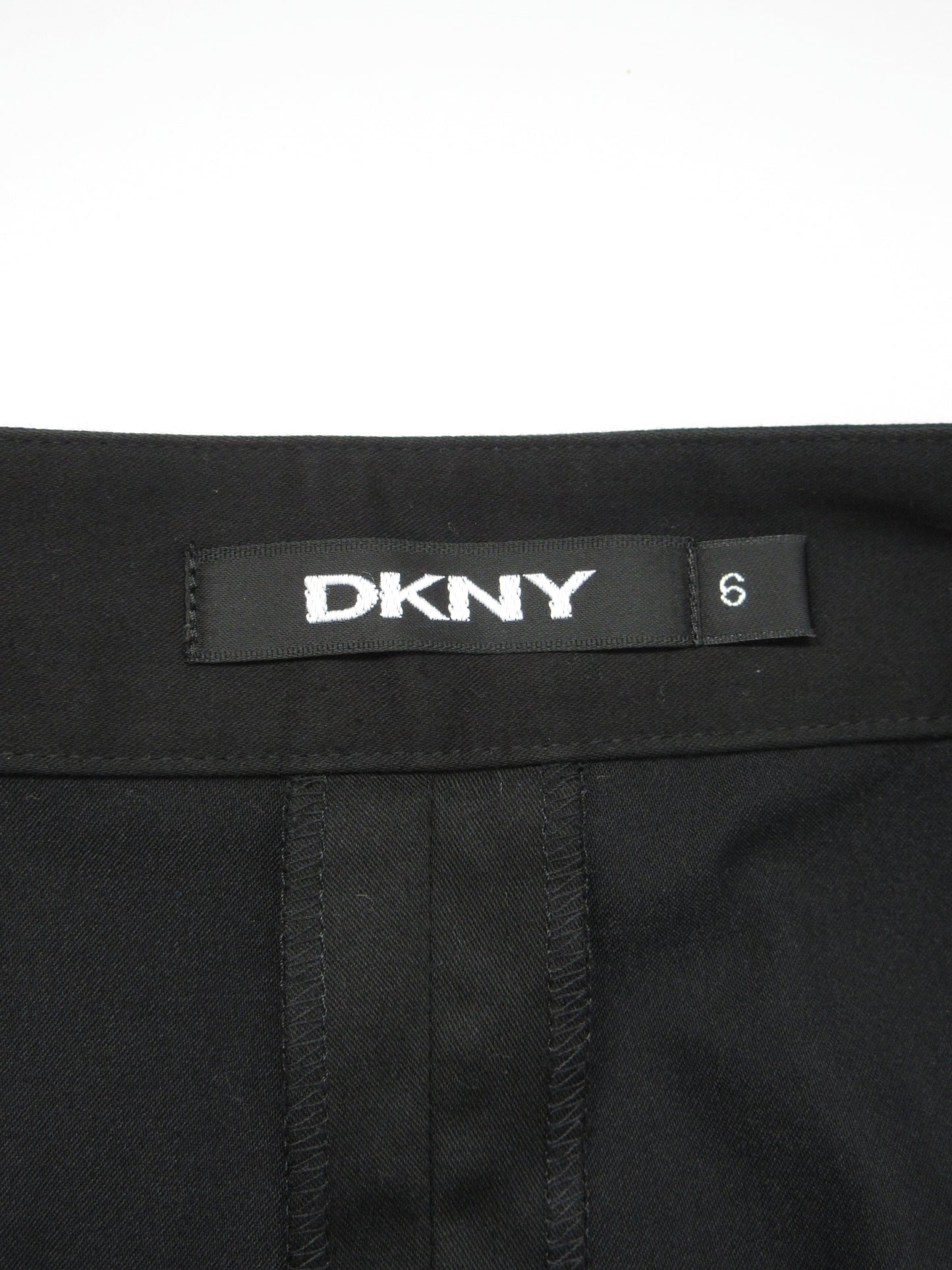 DKNY black long skirt