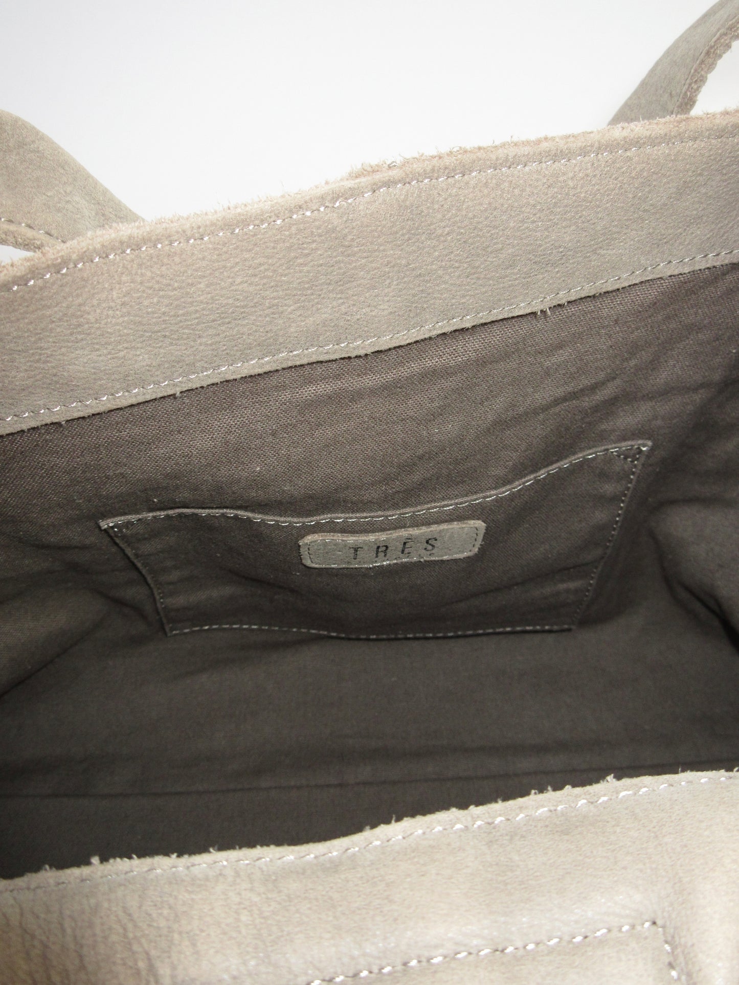 fringe×studs leather bag