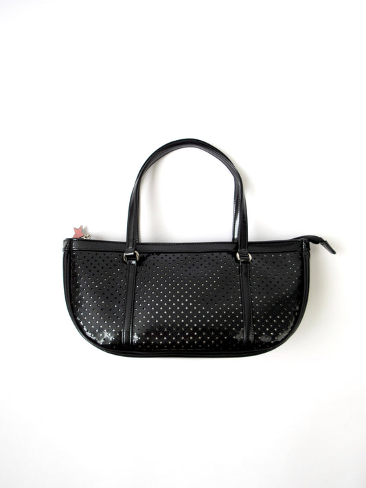 【used】agnes b. VOYAGE  little star pattern handbag