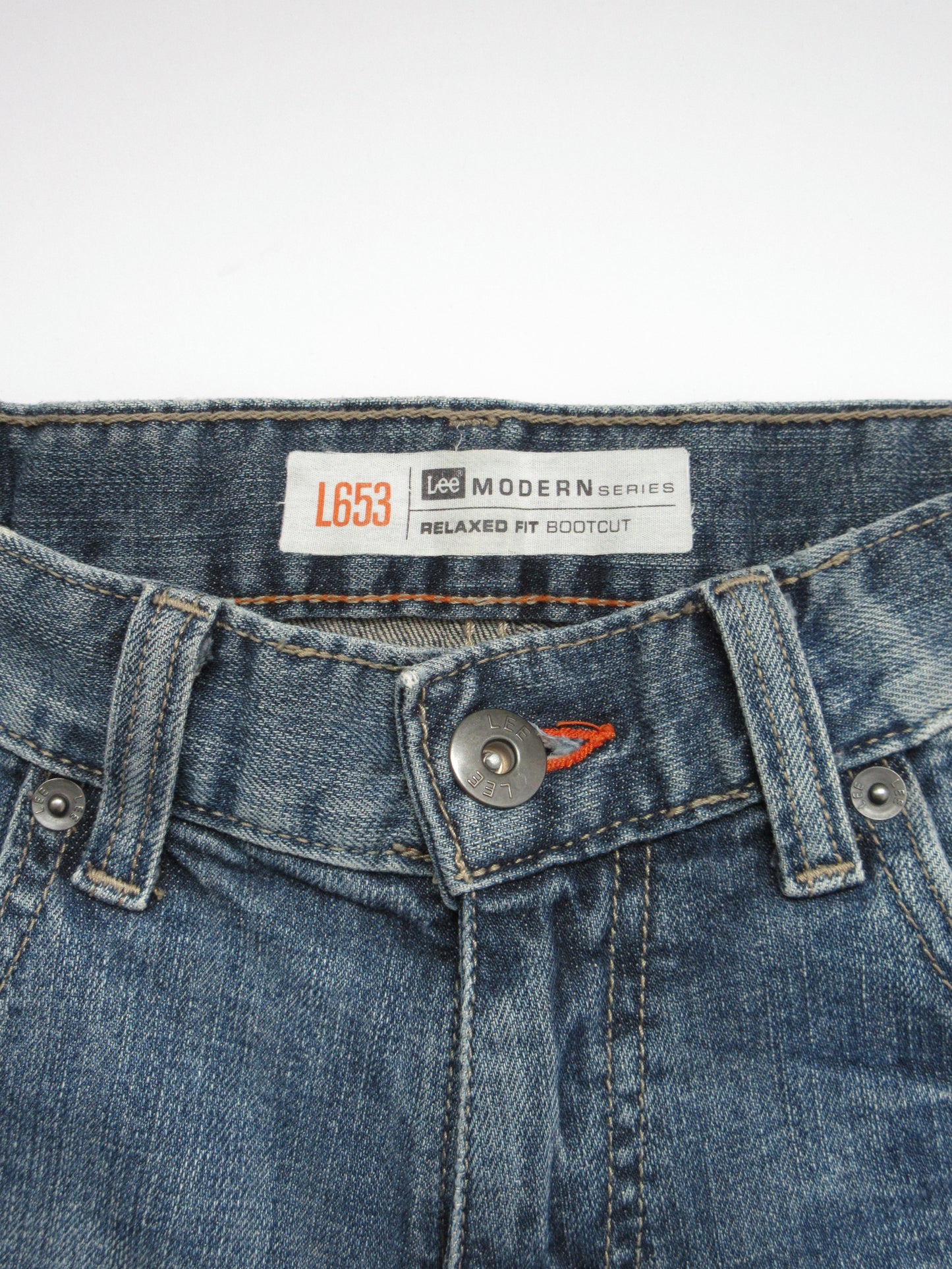 Lee wide straight denim