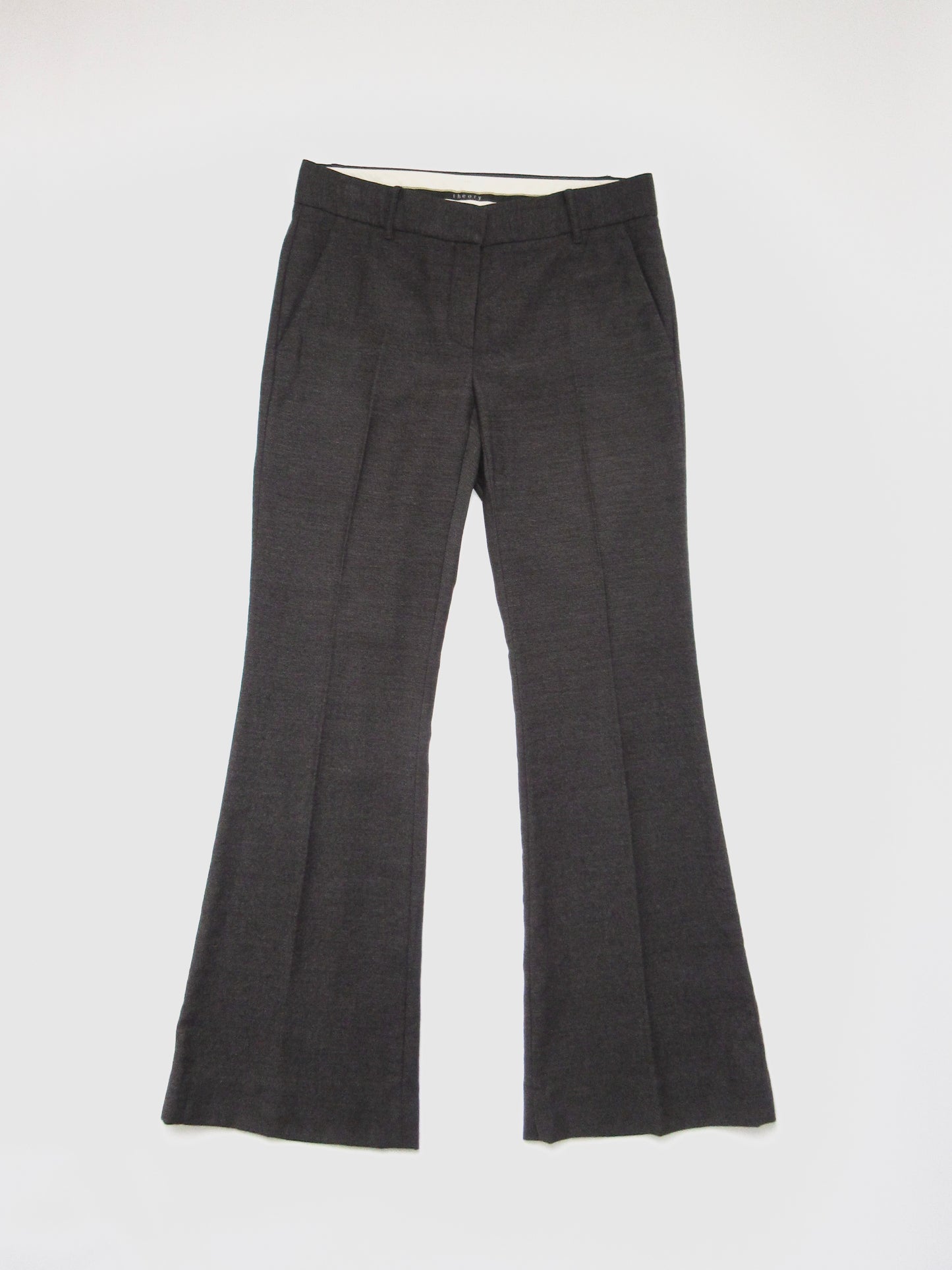 theory charcoal gray slacks