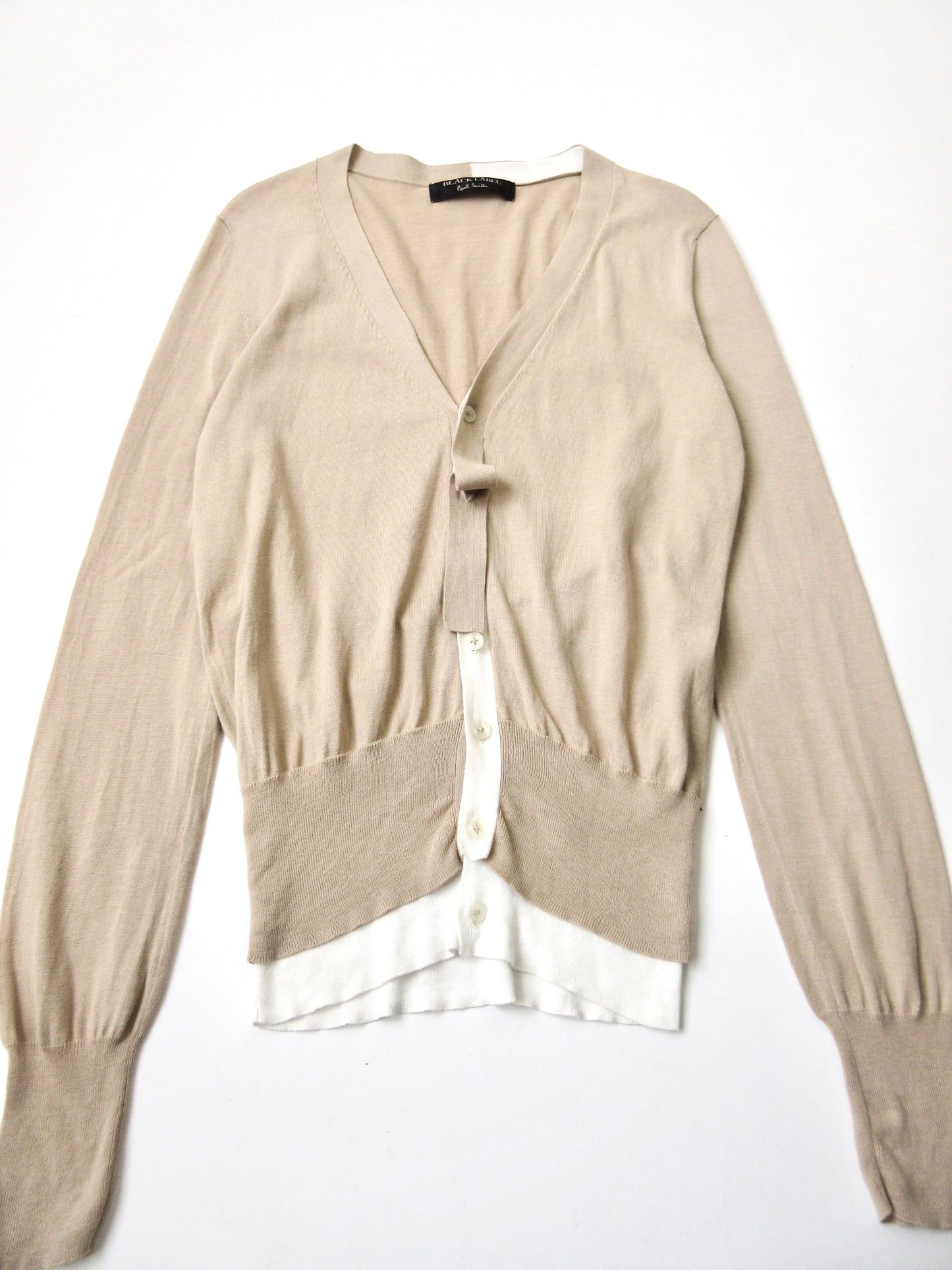 【used】Paul Smith design cardigan