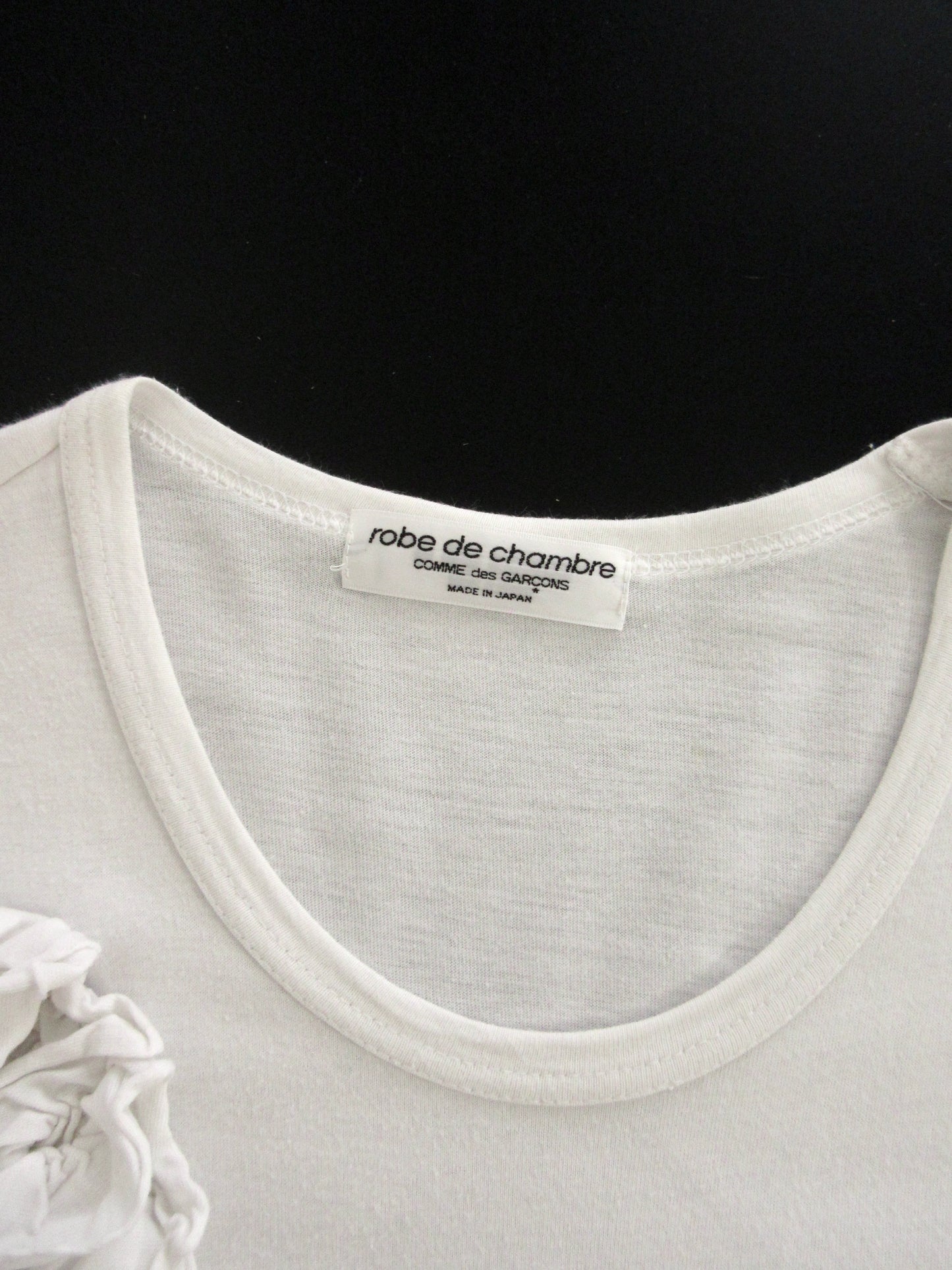 【used】robe de chambre COMME de GARCONS design t-shirt
